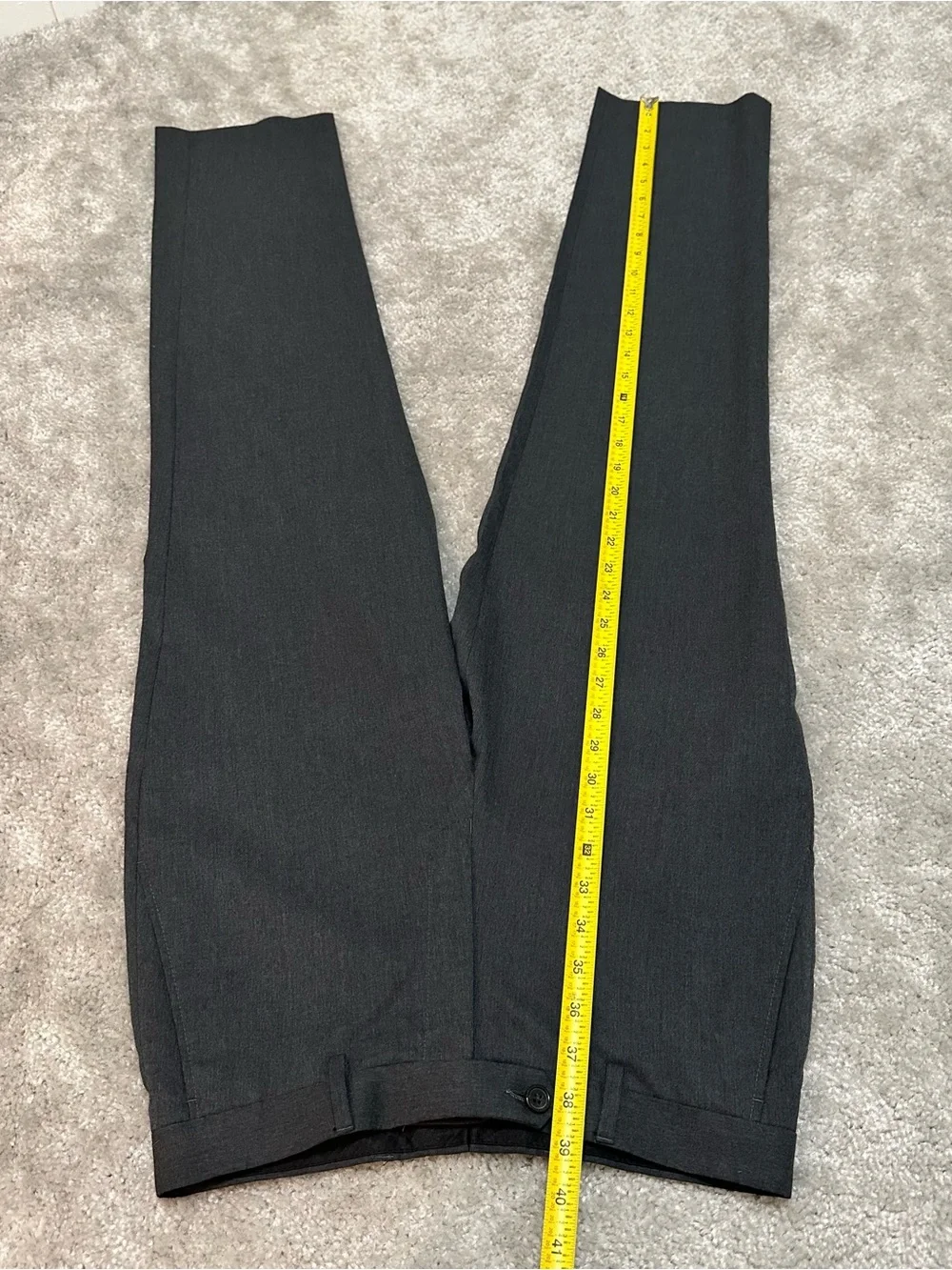 Lauren Ralph Lauren Boy's Charcoal Dress Trousers size 18 Teen Tween Formal